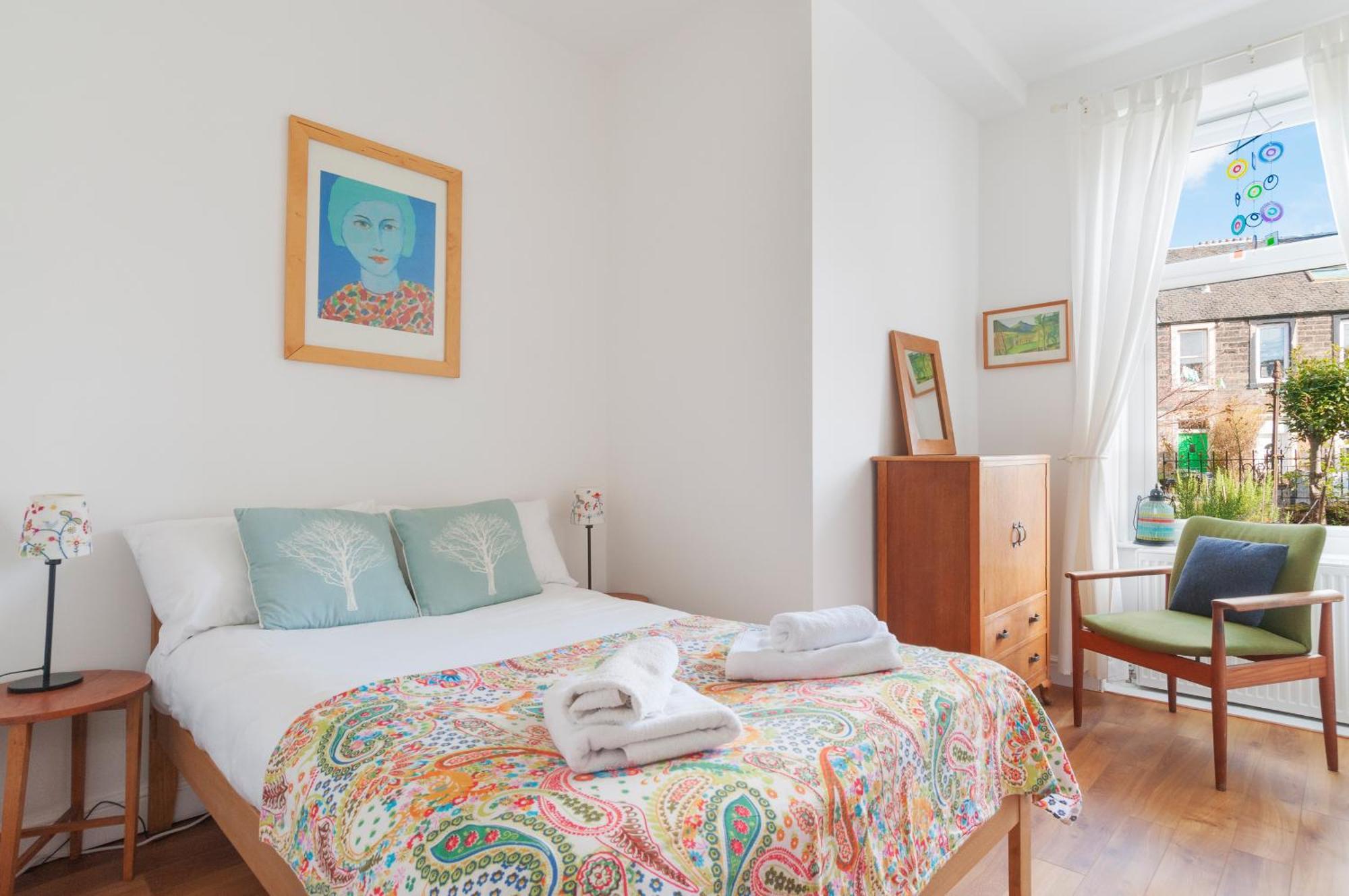 Cozy With Character Vibrant Cottage Style Flat At Leith Links Park EDI Kültér fotó