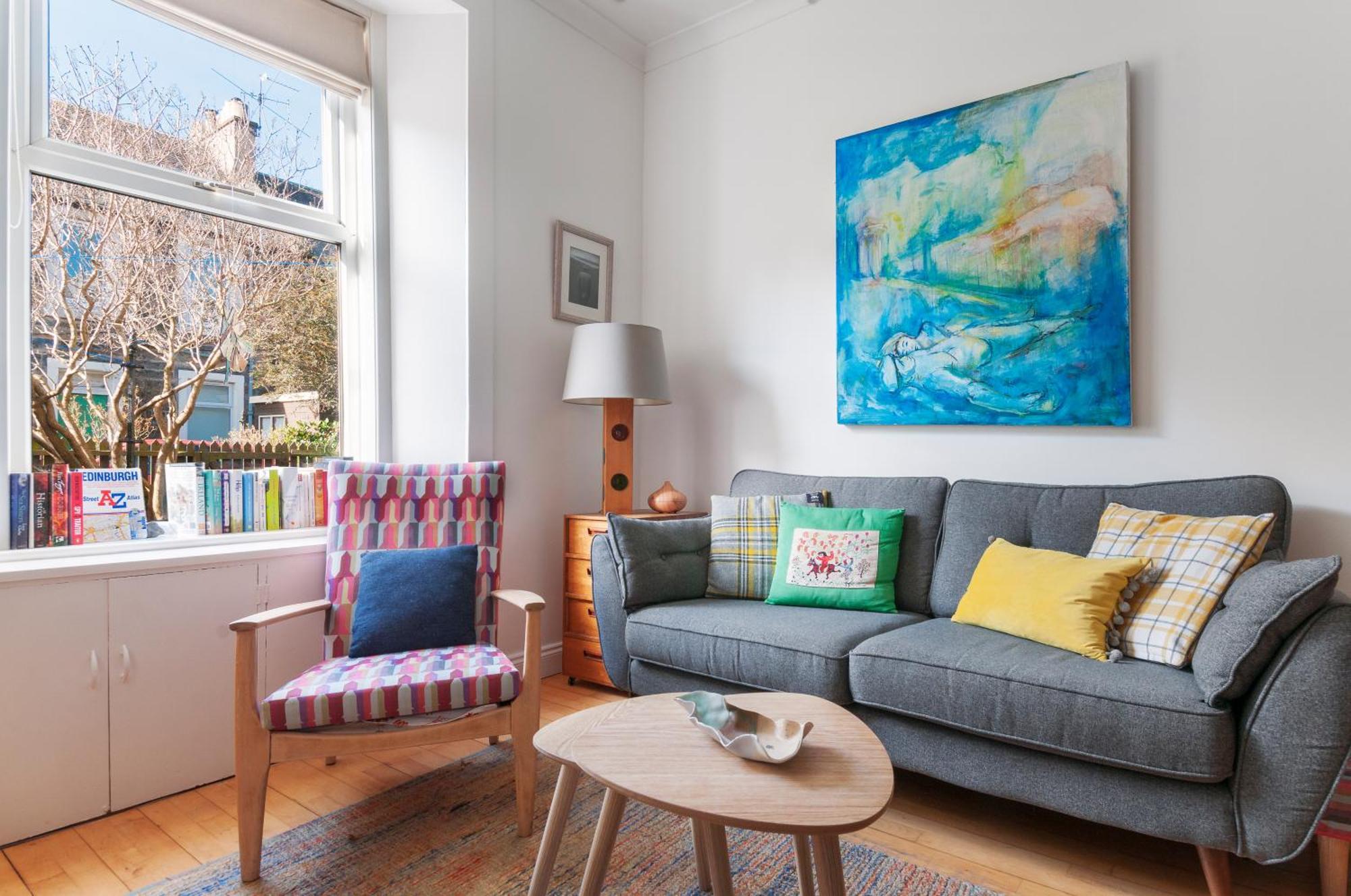 Cozy With Character Vibrant Cottage Style Flat At Leith Links Park EDI Kültér fotó